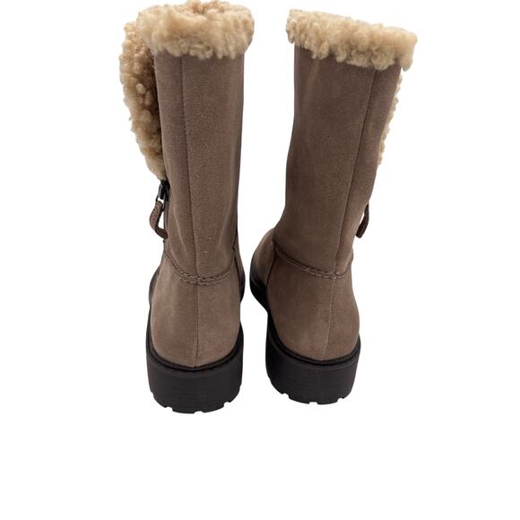 Clarks Opal Zip boots Convertible Ankle or Mid-Calf Boots Size 9.5 WIDE NEW - Picture 6 of 14